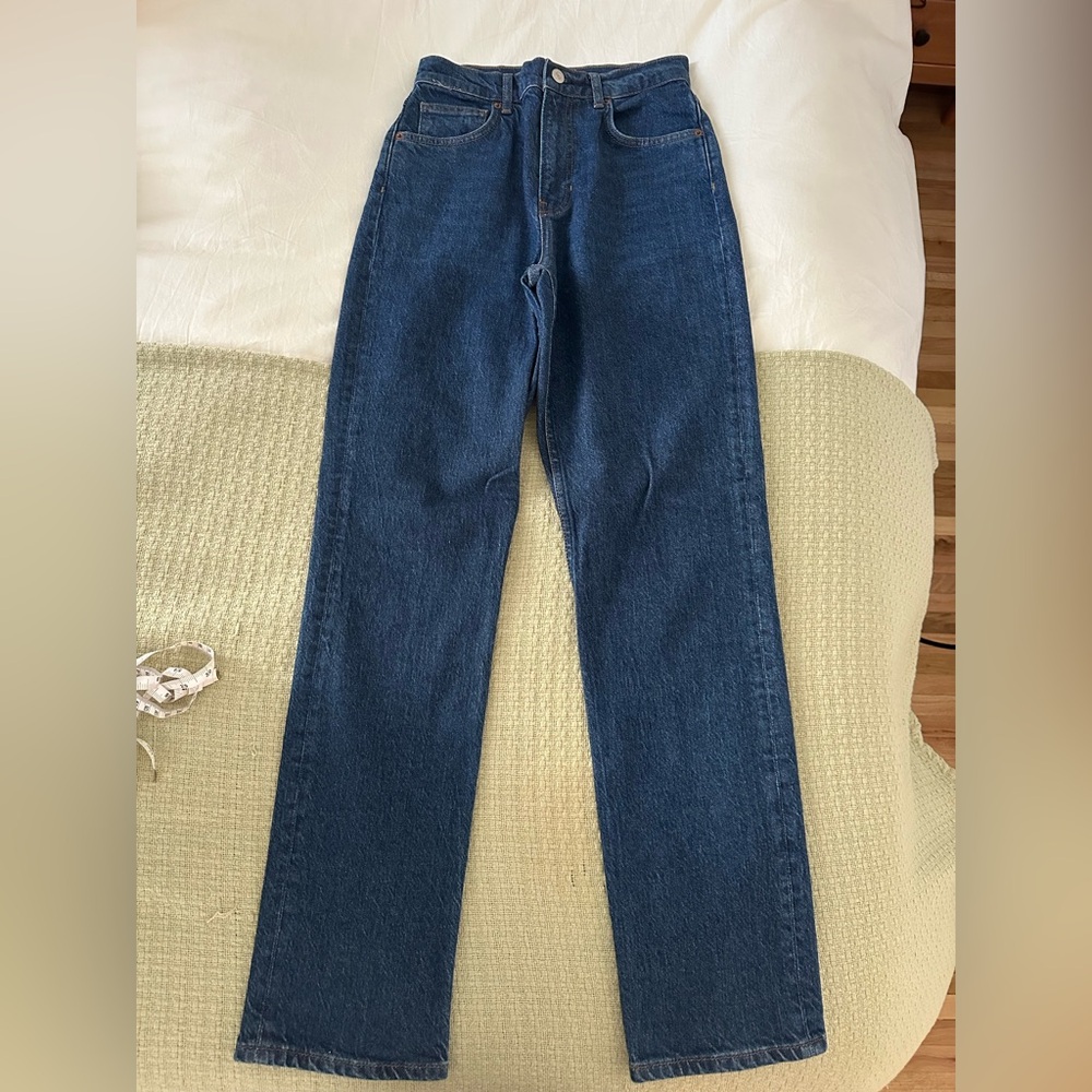 Reformation Liza Ultra High Rise Slim Jeans